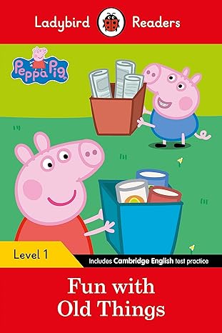 imagPEPPA PIG: FUN WITH OLD THINGS LEVEL1 Paperback LADYBIRD Books, December Book Sale, Kids Books, Peppa Pig : Fun With Old Things: Lb Read, Story Books, WBD2025 crossword.in