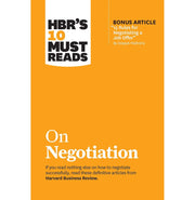 image //www.c...HBR's 10 Must Reads on Negotiation Paperback Review Harvard Business