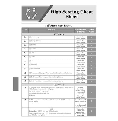 imagOswaal CBSE 15 Sample Question Papers Class 10 Computer Applications for 2026 Board Exam
