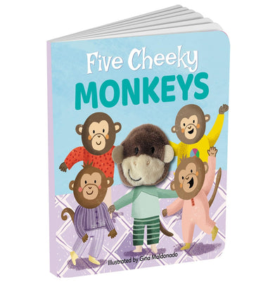 imagFinger Puppet Book : Cheeky Monkey Puppet as He Gets into Mischief Hardcover Parragon