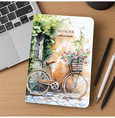 imagLoope - Wander Without Limits - A5 Ruled Notebook
