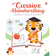 imagCURSIVE HANDWRITING: WORKBOOK OF CAPITAL AND SMALL LETTERS CHILDREN, EARLY LEARNING, EARLY LEARNING CHILDREN, WBD2025 crossword.in