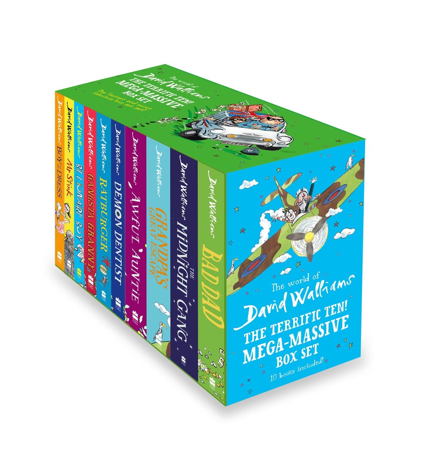 World Of David Walliams The Terrific Ten Mega Massive Box Set