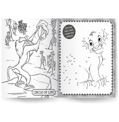 imagDisney The Lion King: 5:In:1 Colouring : Stickers Coloring and Activities Books for Kids Paperback Parragon Books, Coloring and Activities Books for Kids, Colouring & Art Books, December Book Sale, Disney The Lion King: 5-In-1 Colouring | Stickers, Kids Books, WBD2025 crossword.in