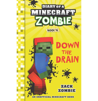 imagDiary Of A Minecraft Zombie #16: Down The Drain 6-8 Years, 9-12 Years, Books, December Book Sale, Diary Of A Minecraft Zombie #16: Down The Drain, Kids Books, Kids Fiction, WBD2025 crossword.in