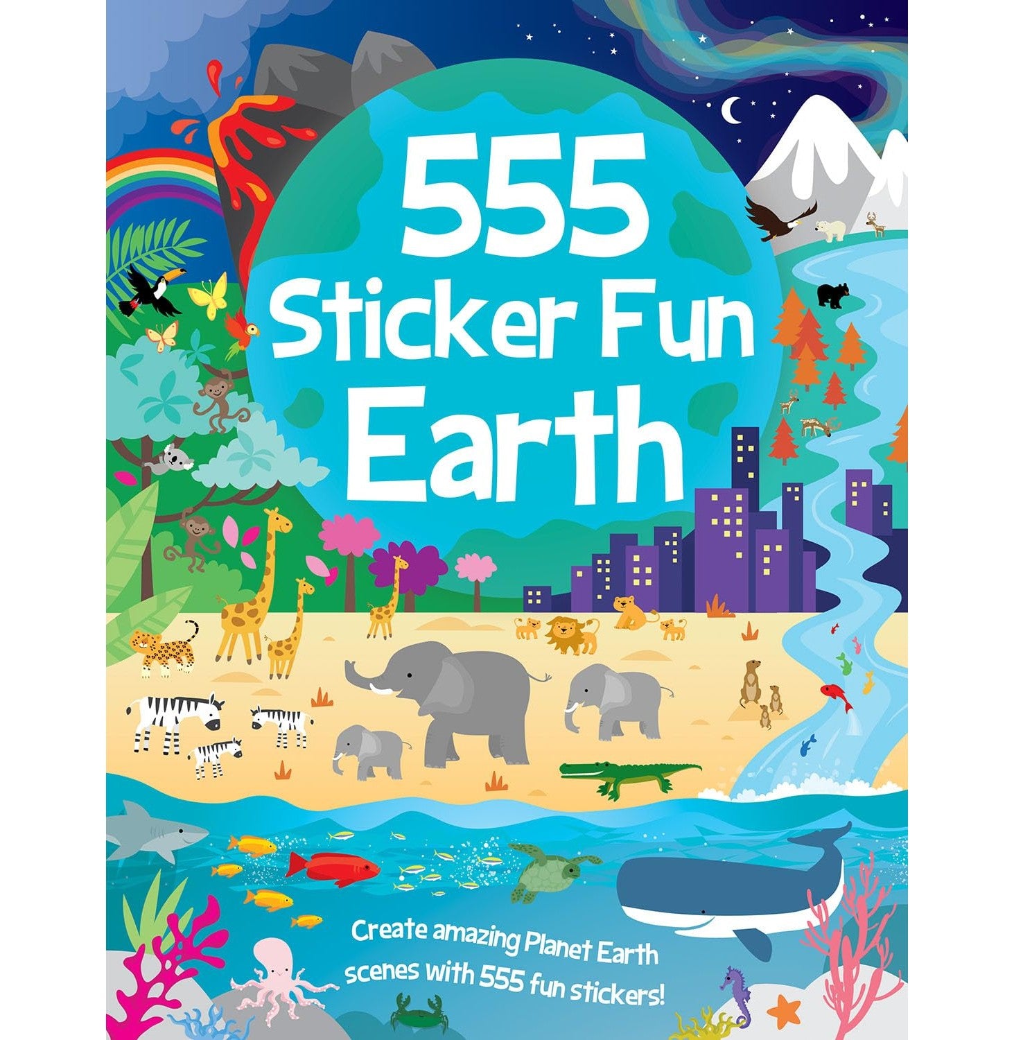 555 Sticker Fun Earth