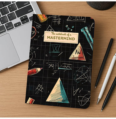 imagLoope The Notebook Of Mastermind Ruled A5 Foil Notebook