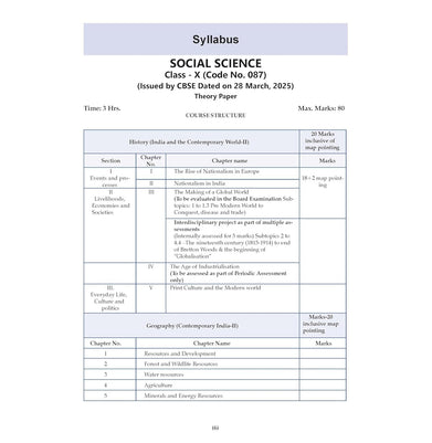 imagOswaal CBSE 15 Sample Question Papers Class 10 Social Science for 2026 Board Exam