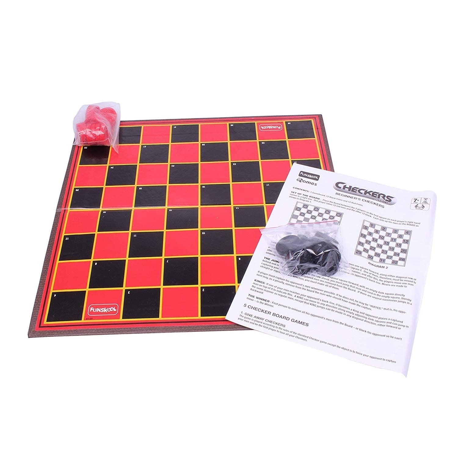 Checkers + 5 Games: The Ultimate Game Night Set For Fun And Bonding