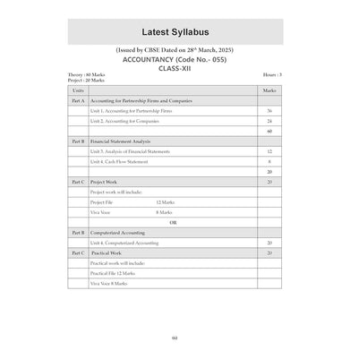 imagOswaal CBSE 15 Sample Question Papers Class 12 Accountancy for 2026 Board Exam