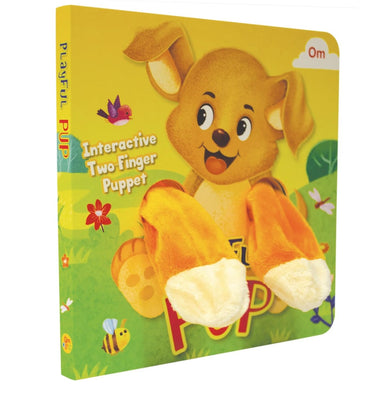 imagFinger Puppet Book-Playful Pup Hb