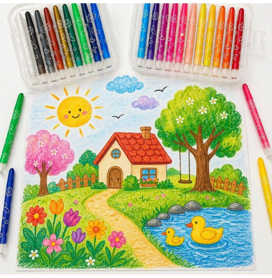 Twistable Crayon 18 Colors