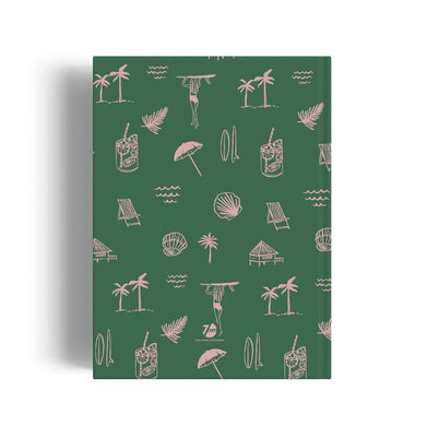imag7mm Beach Please A5 Notebook Ruled 160 pages