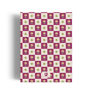 imag7mm Floral maze A5 Notebook Dotted 160 pages