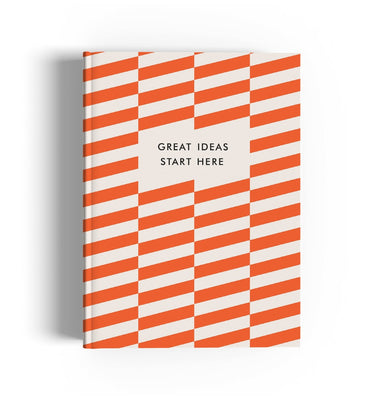 imag7mm Great ideas Red A5 Notebook Ruled` 160 pages