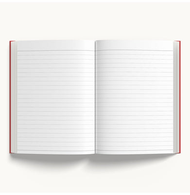 imag7mm Great ideas Red A5 Notebook Ruled` 160 pages