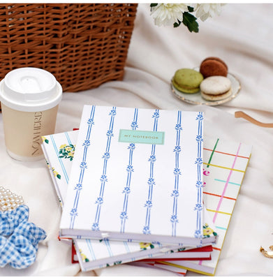 imag7mm Ocean blooms A5 Notebook Ruled` 160 pages