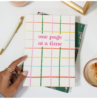 imag7mm One page at a time A5 Notebook Dotted 160 pages