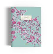 image //www.c...7mm Pink citrus A5 Notebook Ruled 160 pages
