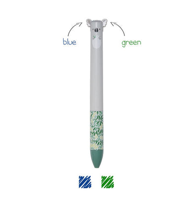 imagClick&Clack Two Color Pen - Koala