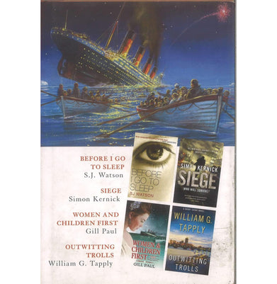 imagReader's Digest Condensed Books : Select Editions : Before I Go To Sleep Siege Women and Children First & Trolls Hardcover