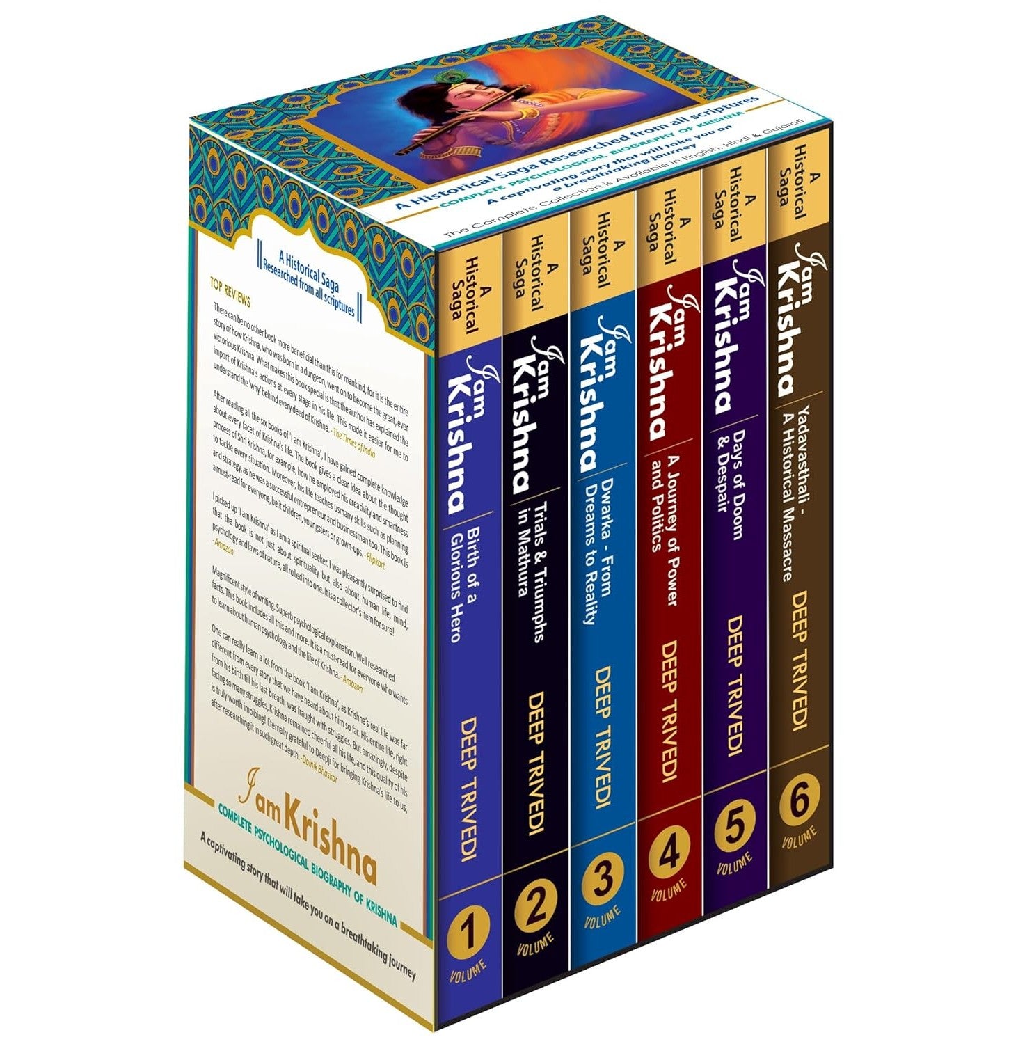 I Am Krishna Box Set (6 Volumes)