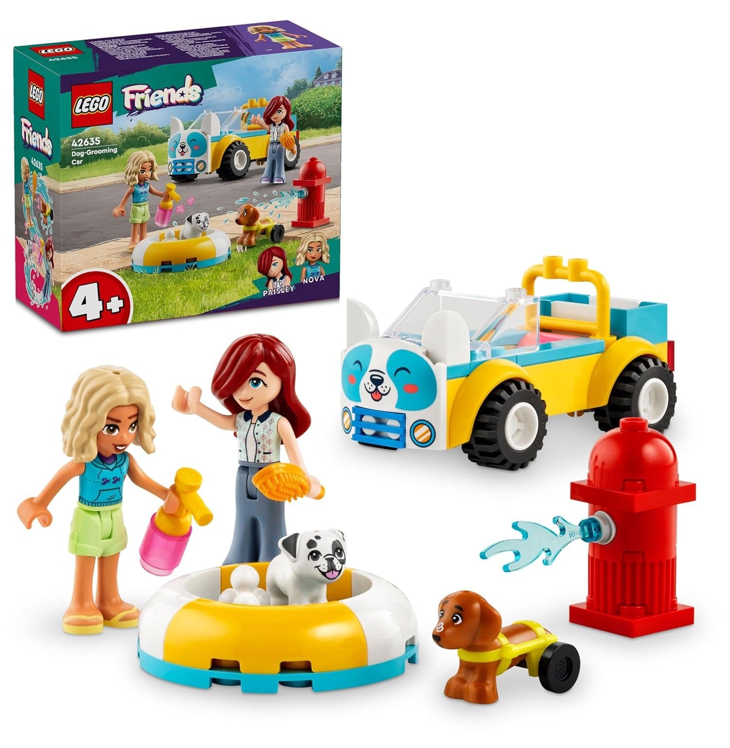 Lego DogGrooming Car Set 42635 Adventure In Pet Care