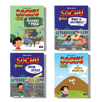 imagSochu Series 2 Feelings Edition Pocket Sized Set : New Age Story Books for 4:12 Years : 21st century skills and ideas through engaging stories! Perfect Paperback Chetan Vohra; Deven Gandhi and Vilas Algude