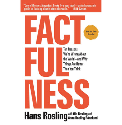 imagFactfulness Books, BOOKS5, Factfulness, Gift Books, Non Fiction, Self Improvement, WBD2025 crossword.in