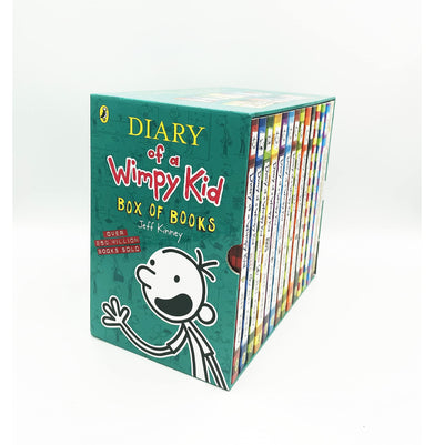 imagDiary of a Wimpy Kid : Box of Books Books 1 : 13 + DIY book Paperback Jeff Kinney 6-8 Years, 9-12 Years, Books, BOOKS5, December Book Sale, Diary Of A Wimpy Kid Box Of Books Set Of 14 , Kids Books, Kids Fiction, Non Discounted Products, WBD2025 crossword.in