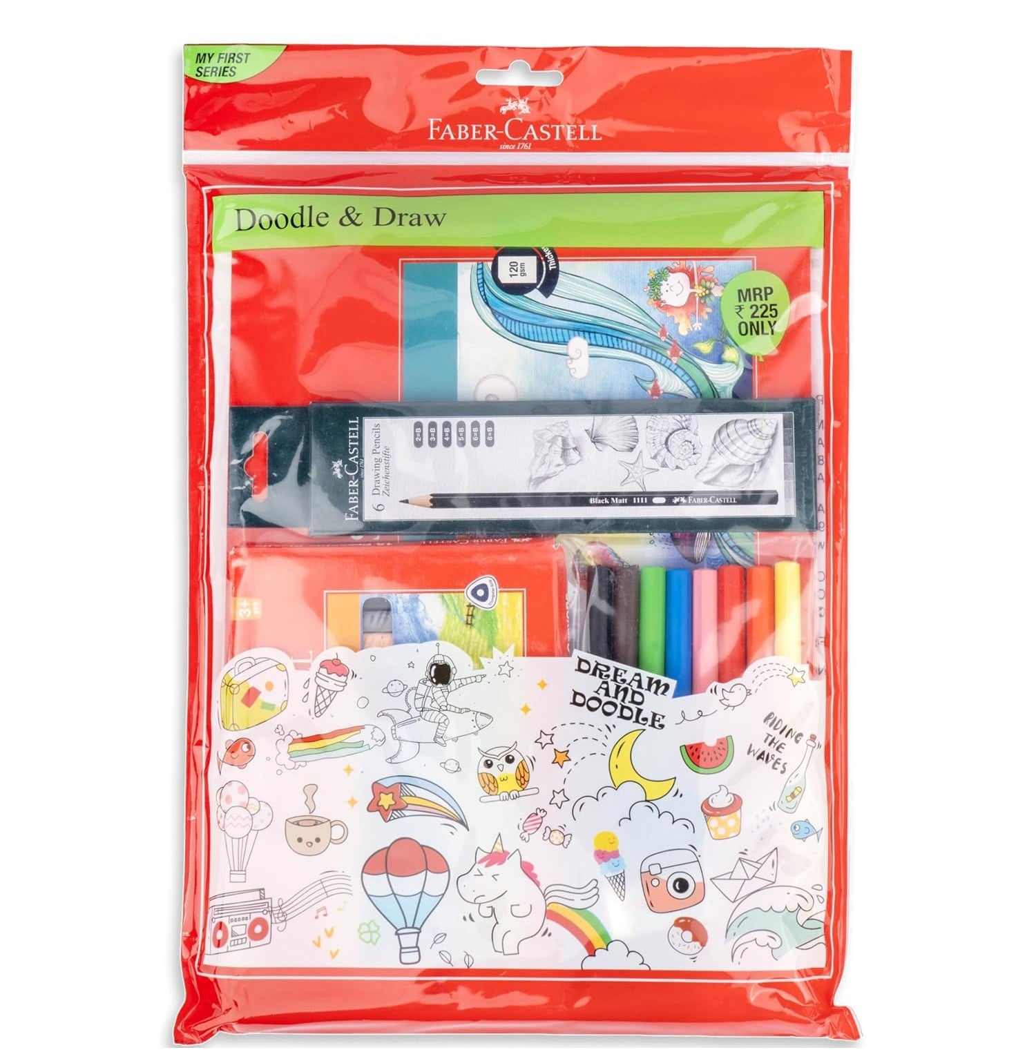 Doodle And Draw Creativity Kit By Faber Castell