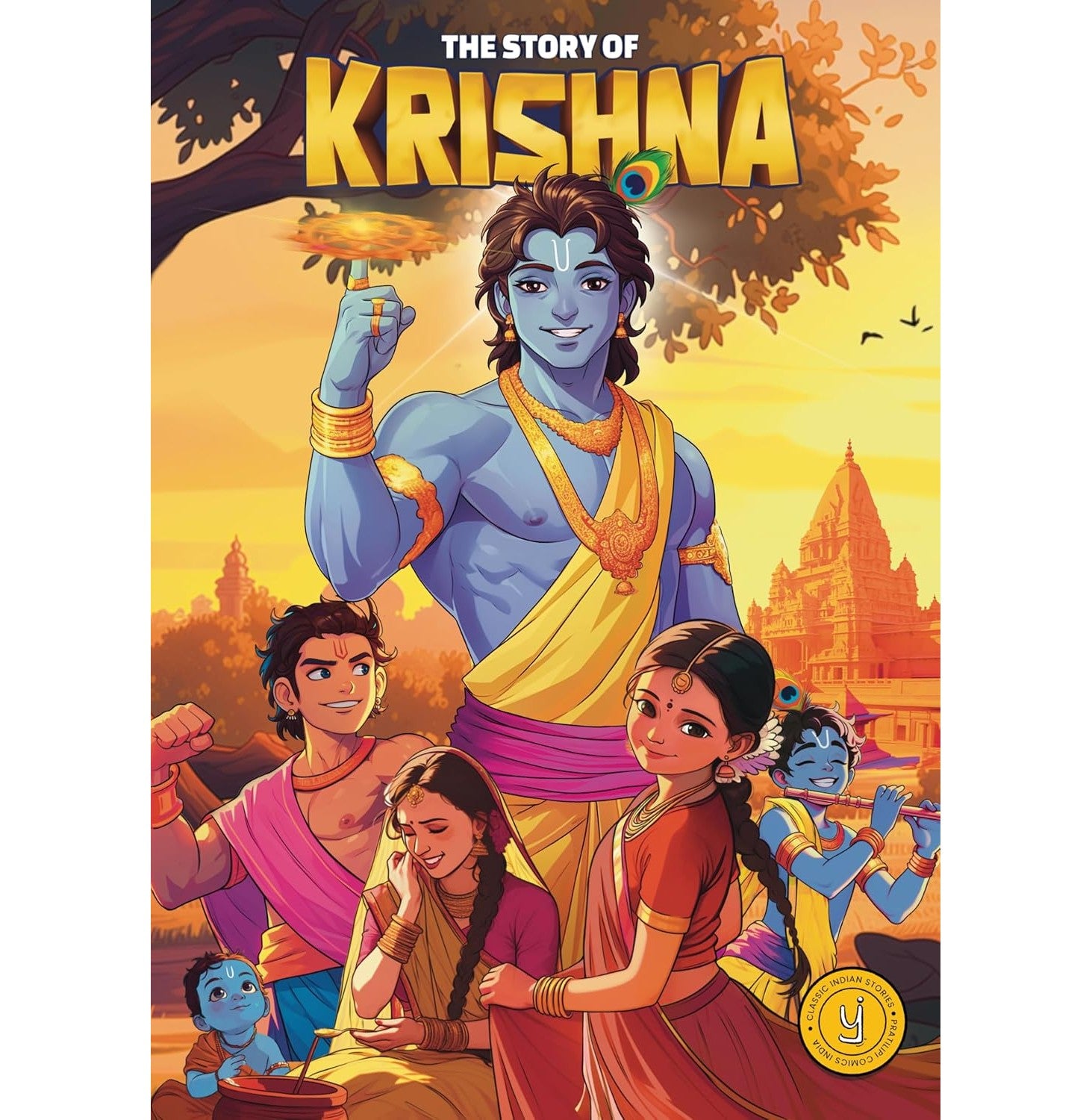 Poster Krishna Ki Love Story Hindi Dubbed 720p Dahi Handi