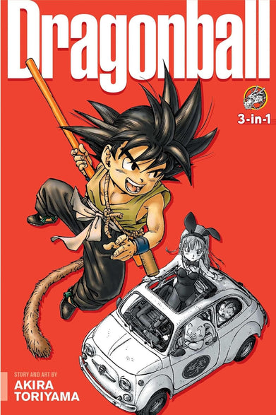 imagDRAGONBALL: 3-IN-1 EDITION 01 FICTION BOOKS, GRAPHIC NOVEL FB, MANGA, WBD2025 crossword.in
