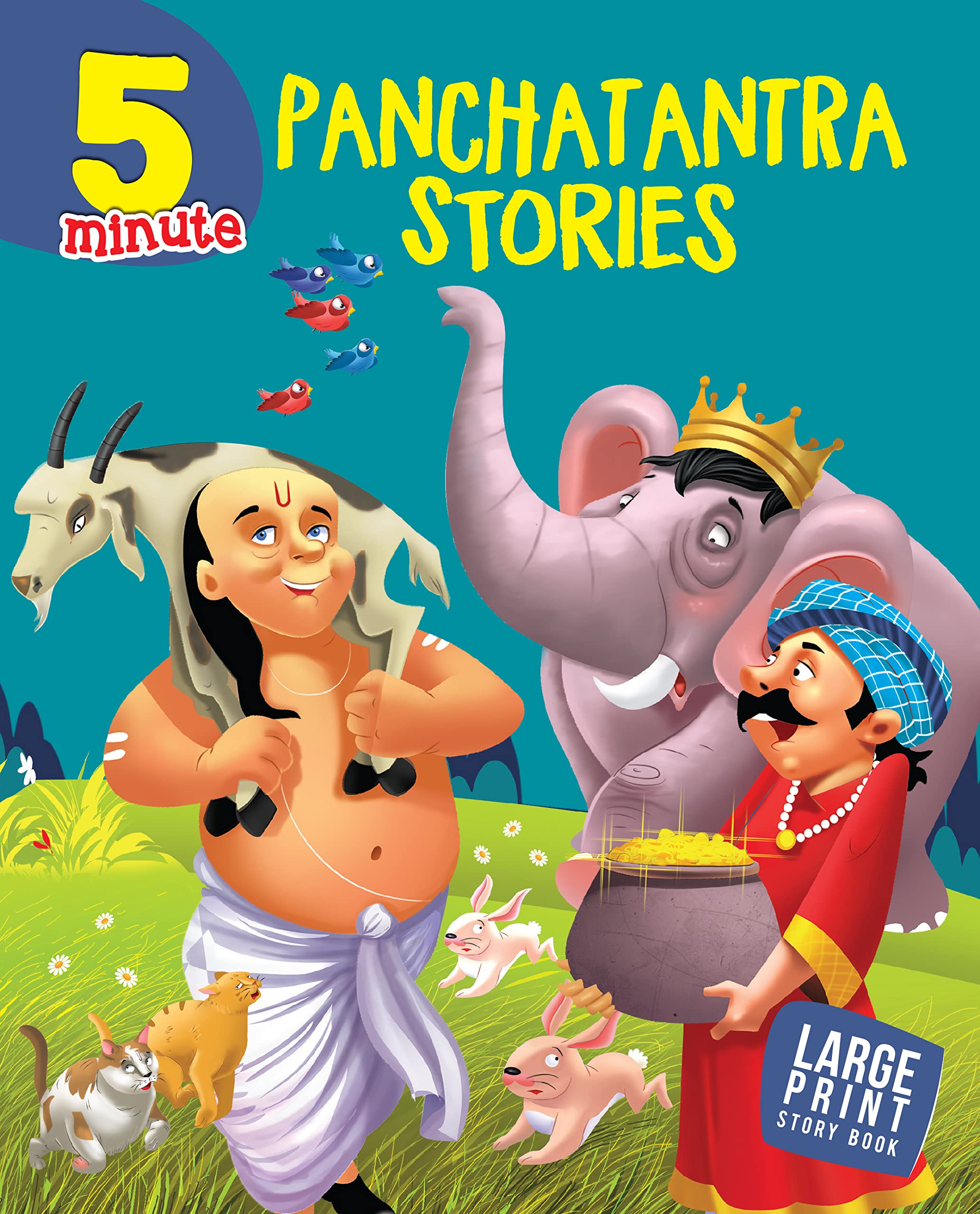5 Minute Panchatantra Stories Bedtime Story Book For Kids