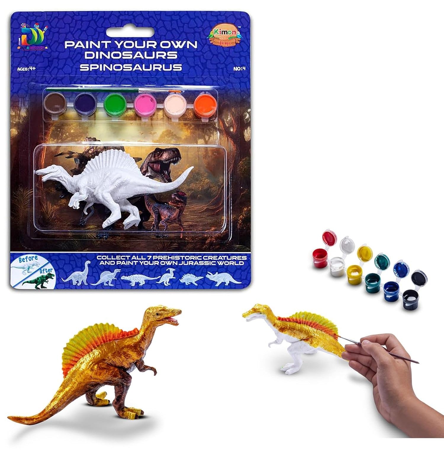 Paint Your Dino  - Spinosaurus - No. 4