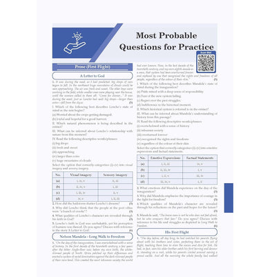 imagOswaal CBSE 15 Sample Question Papers Class 10 English Language & Literature for 2026 Board Exam