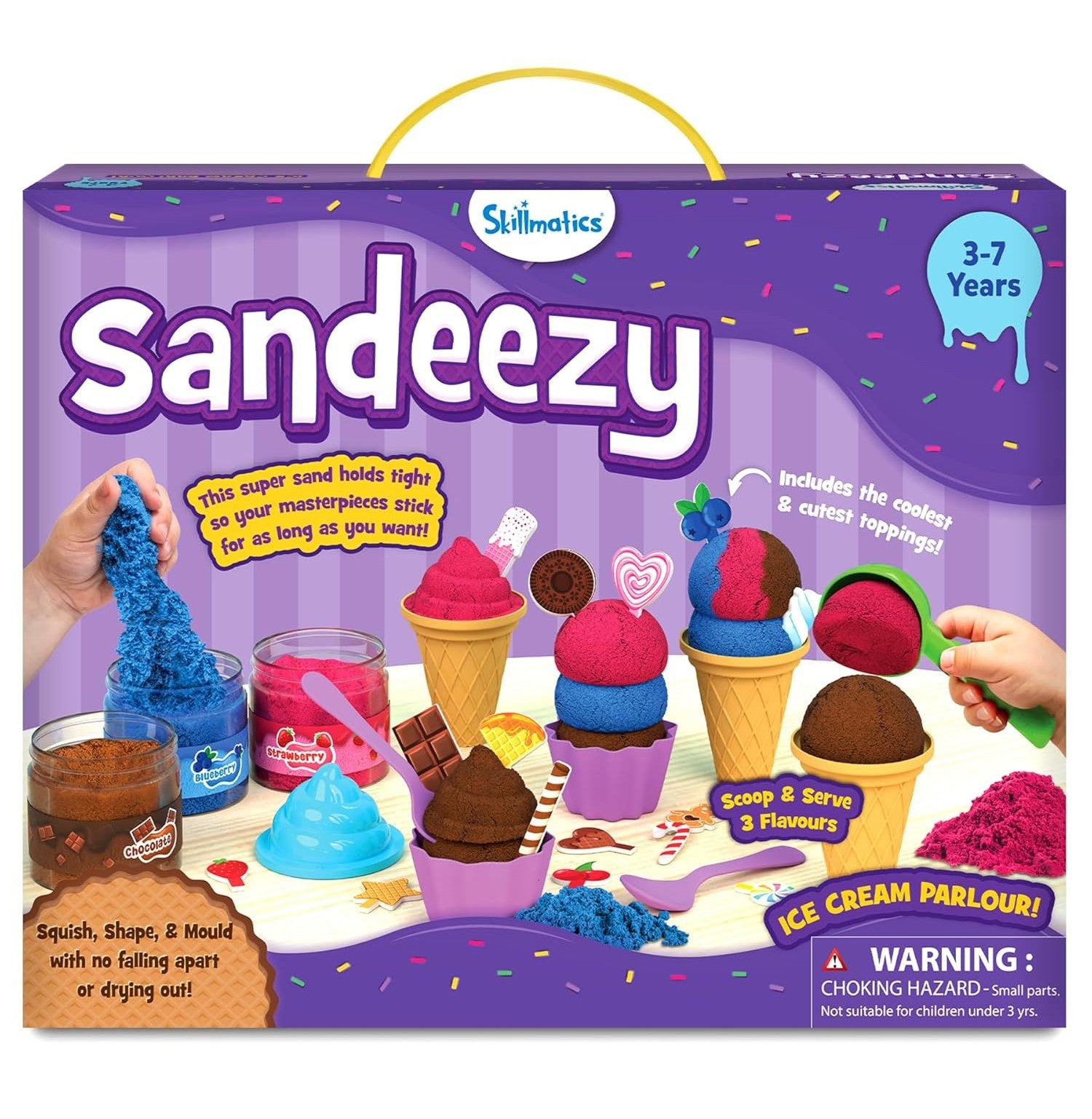 Skillmatics Sandeezy Ice Cream Parlour Adventure Set