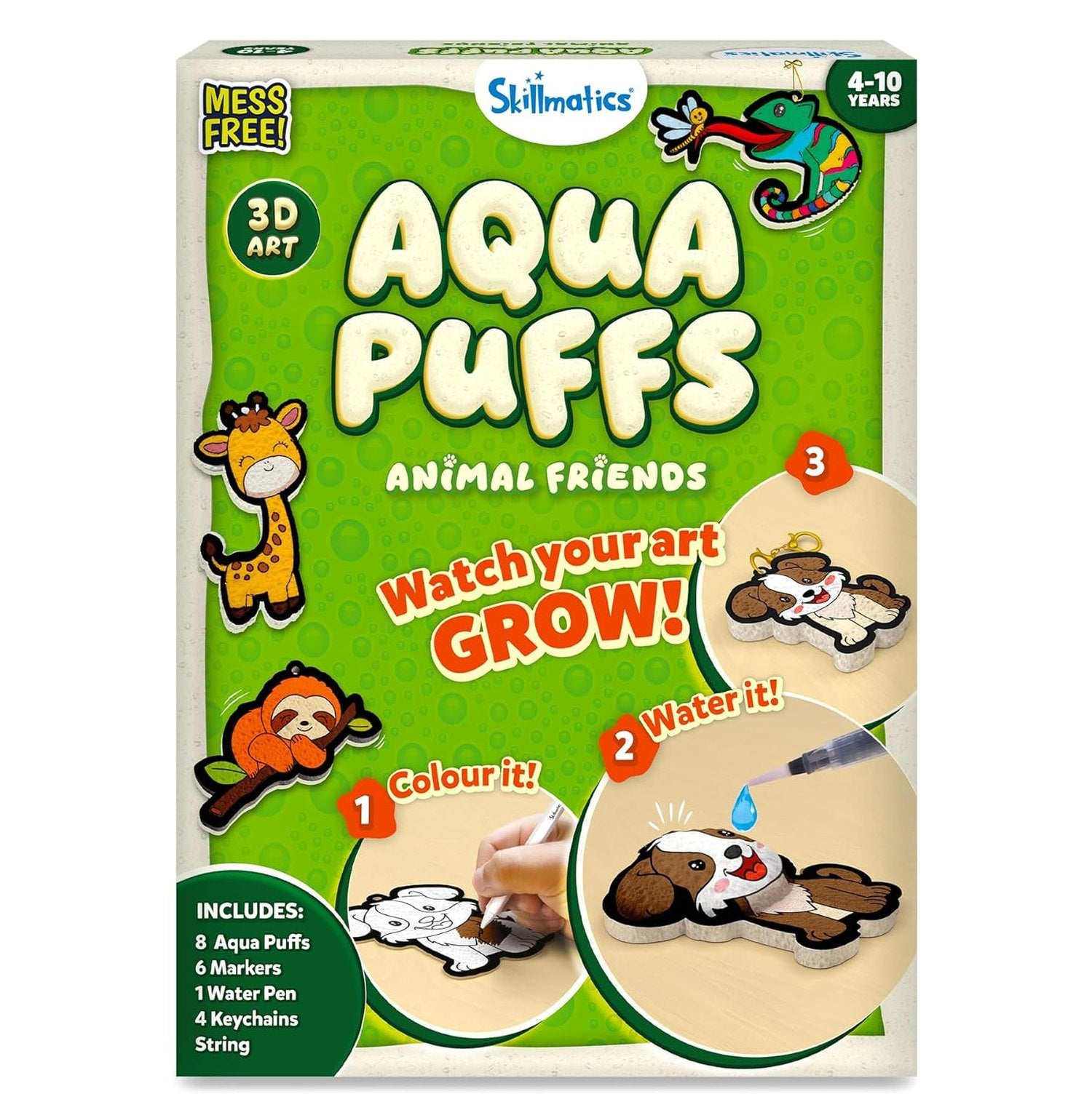 Skillmatics Aqua Puffs: Fun With Animal Friends
