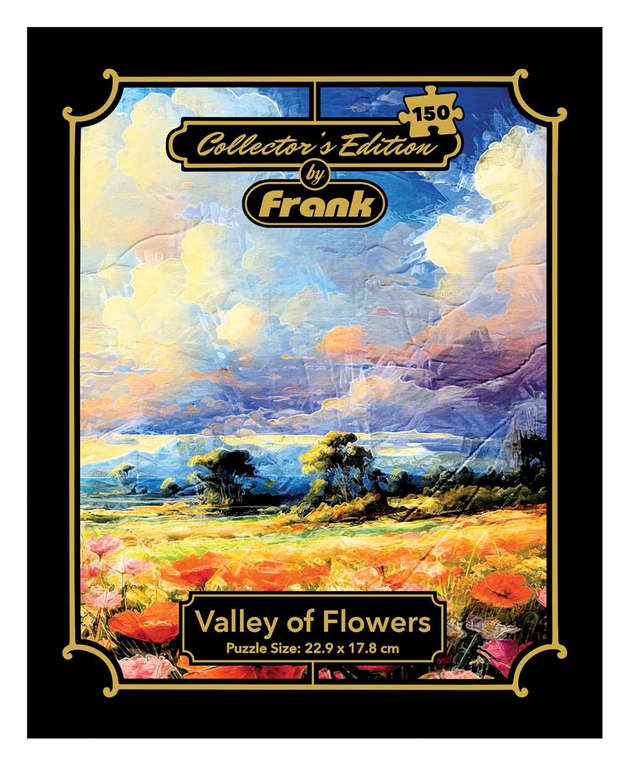 Frank Valley Of Flowers 150Piece Jigsaw Puzzle Collector's Edition