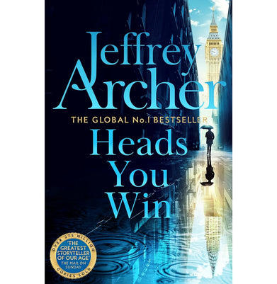 imagHeads You Win Paperback Jeffrey Archer Books, BOOKS5, December Book Sale, Fiction, Heads You Win, Historical Fiction, WBD2025 crossword.in