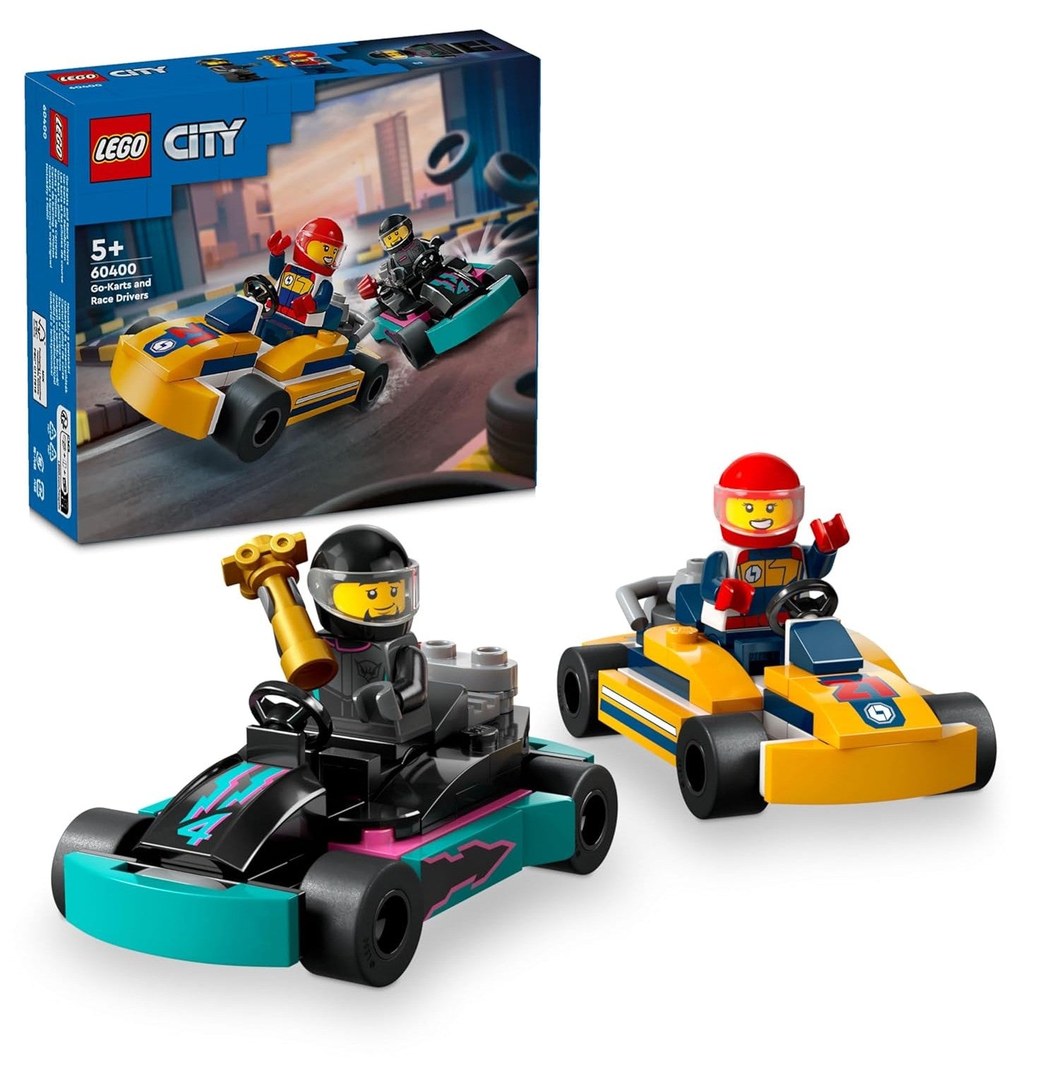 Lego-60400 Go-Karts and Race Drivers V29