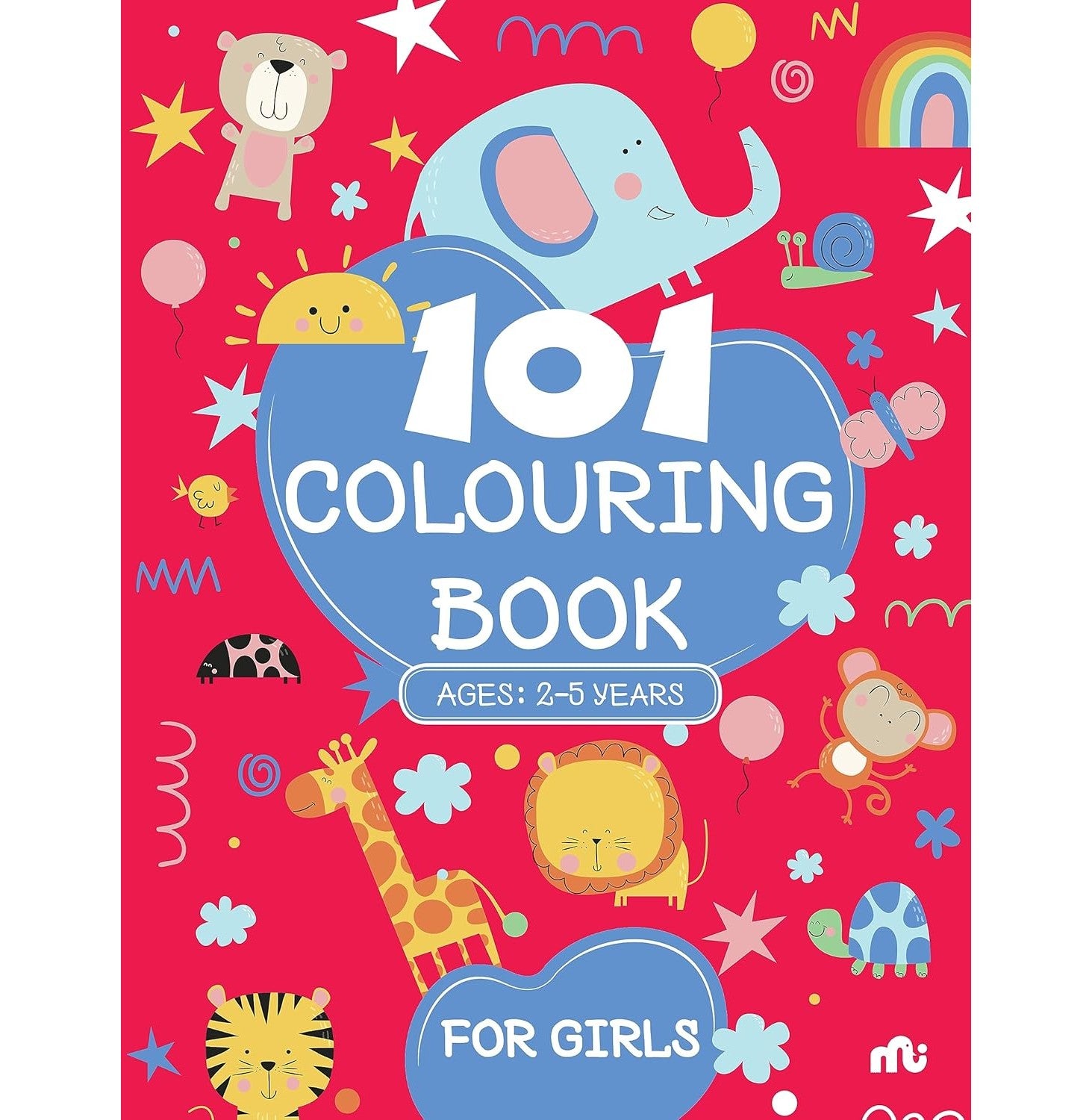 101 Colouring Book For Girls
