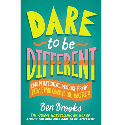 imagDare to Be Different: Inspirational Words from People Who Changed the World The Dare to Be Different Series Winter Quinton and Brooks Ben Analysis & Strategy, December Book Sale, WBD2025 crossword.in