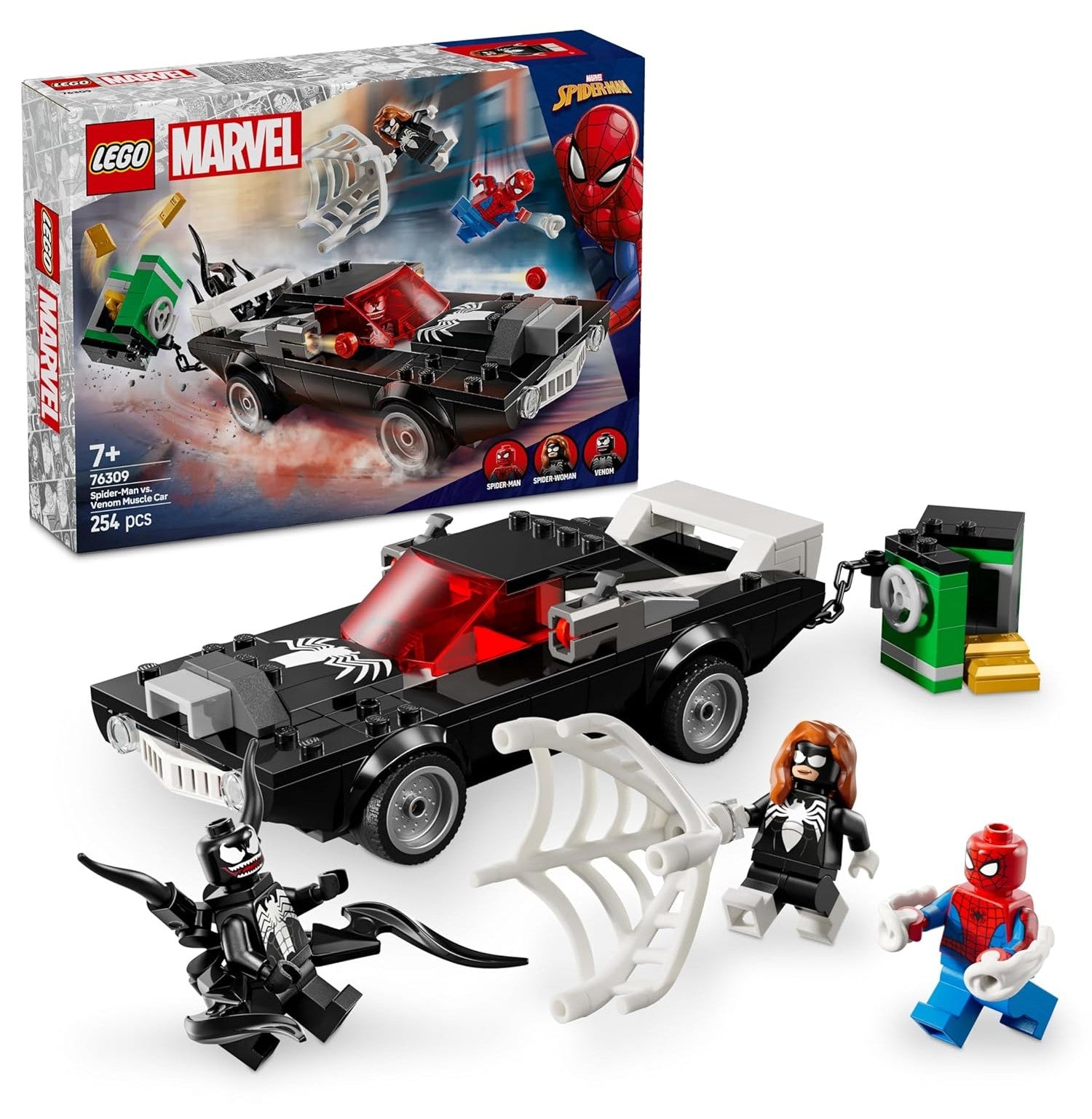 Lego SpiderMan Vs Venom Muscle Showdown Set