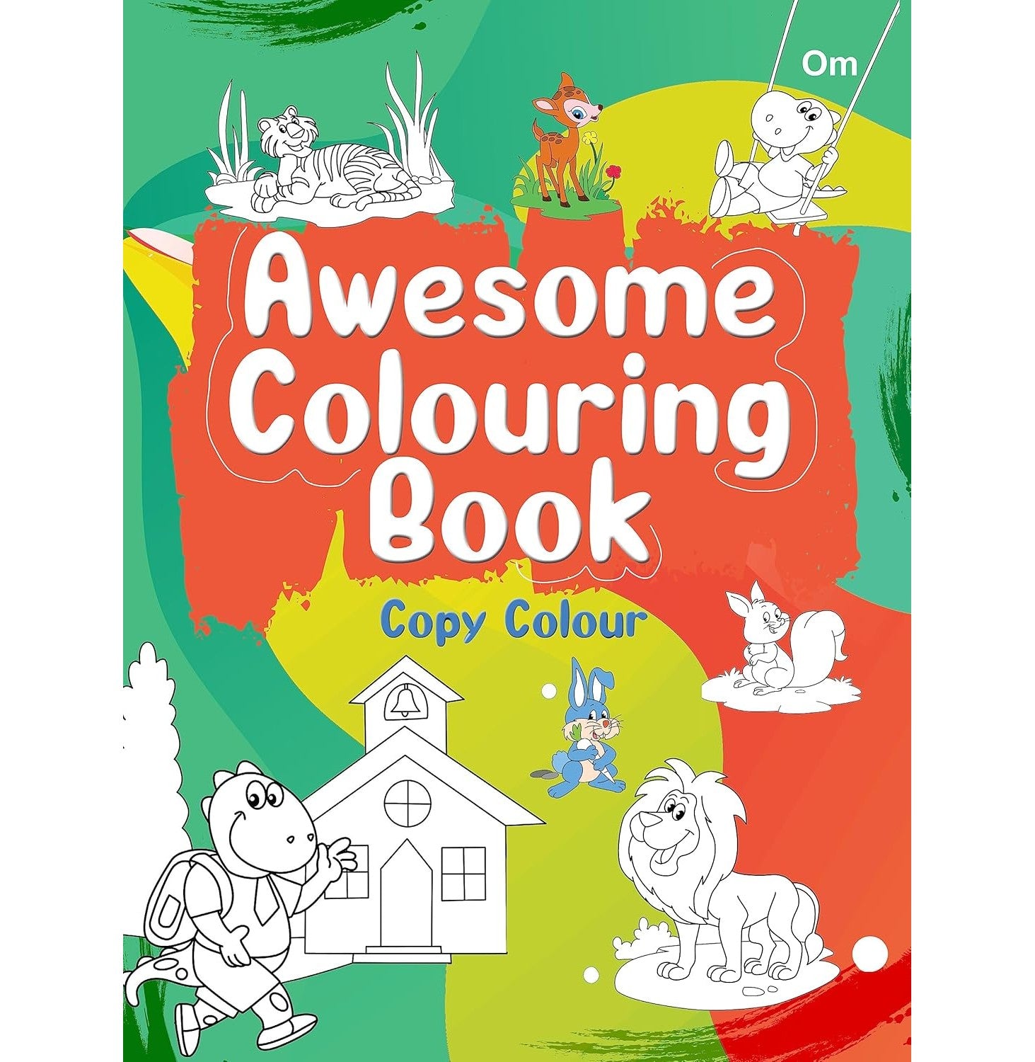 Awesome Storied Colouring Book (2 In 1