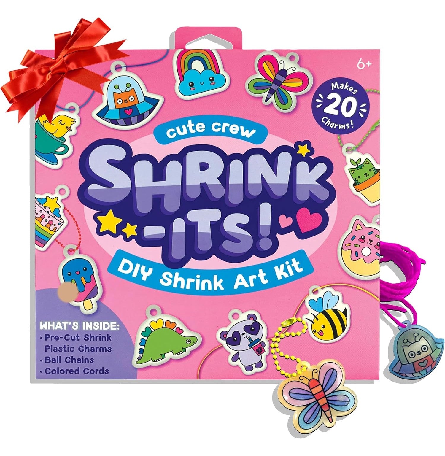 Ooly ShrinkIts! Creative DIY Shrink Art Kit Cute Crew