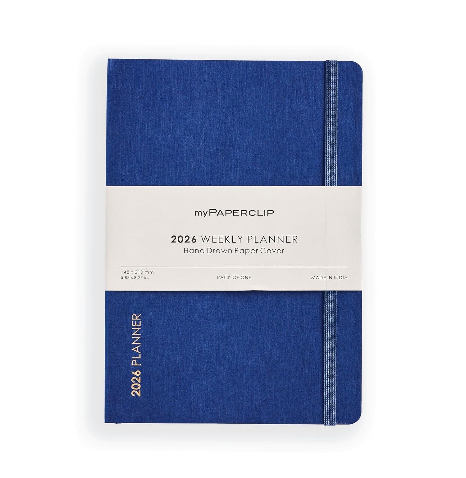 2026 A5 Weekly Planner In Blueberry Soft Cover For Stylish Organization