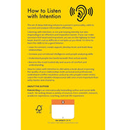 image //www.c...How to Listen with Intention: The Foundation of True Connection Communication and Relationships Paperback King Patrick Paperback King Patrick Books, BOOKS5, December Book Sale, How To Listen With Intention, Non Fiction, Self Improvement, WBD2025 crossword.in