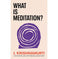 imag1WHAT IS MEDITATION? buy online at crossword.in