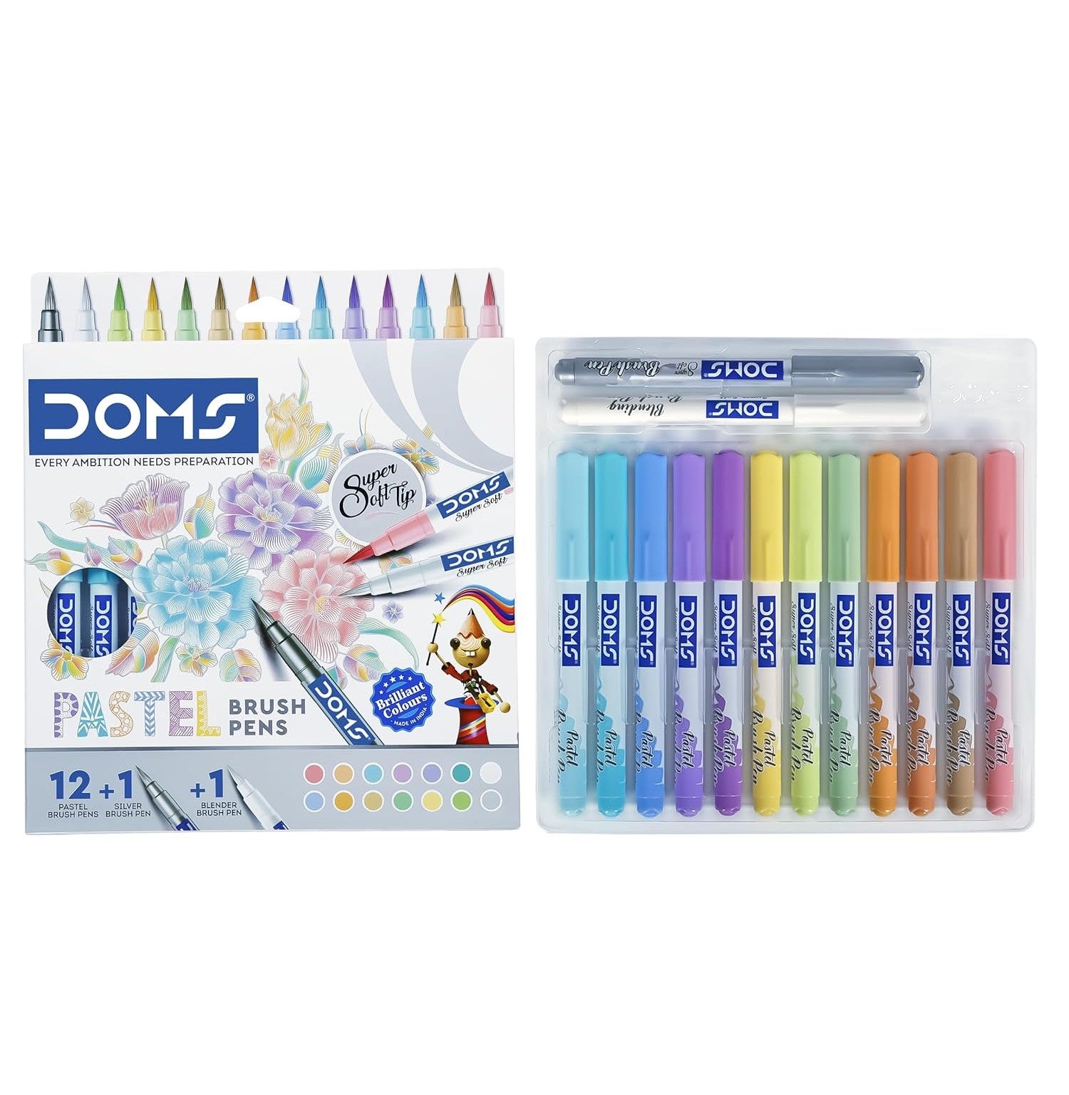 Doms Pastel Brush Pen Vibrant Creativity Unleashed